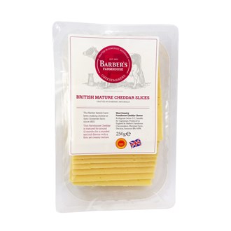 (CURRENTLY UNAVAILABLE) British Mature Cheddar Slices