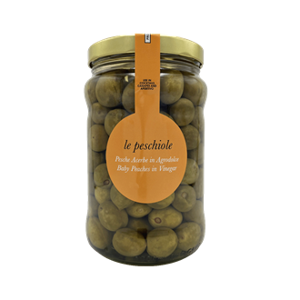 Le Peschiole - Italian Baby Pickled Peaches - 1.7kg